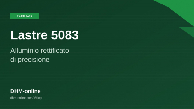 Placa aluminio 5083 rectificada: cuándo y por qué