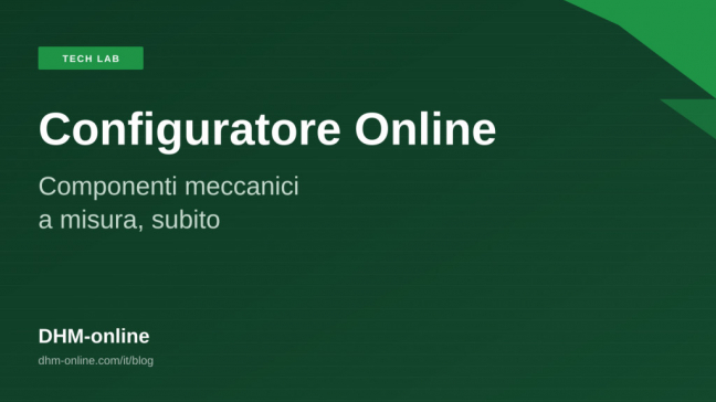 Configuratore componenti meccanici: come ridurre tempi di approvvigionamento