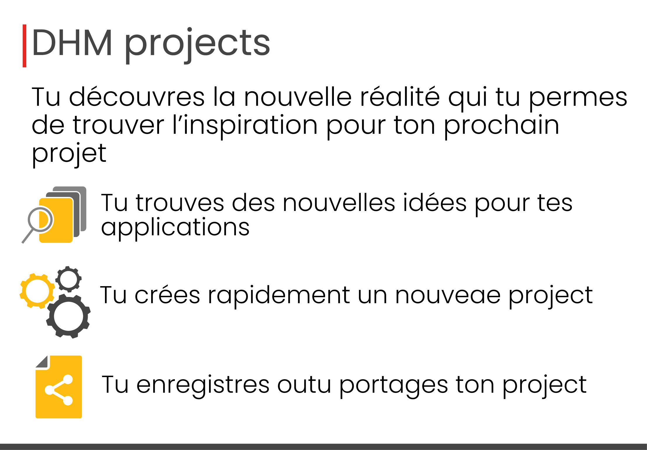 Projets publics